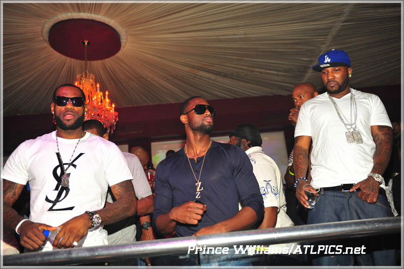 LeBron, D Wade and Jeezy