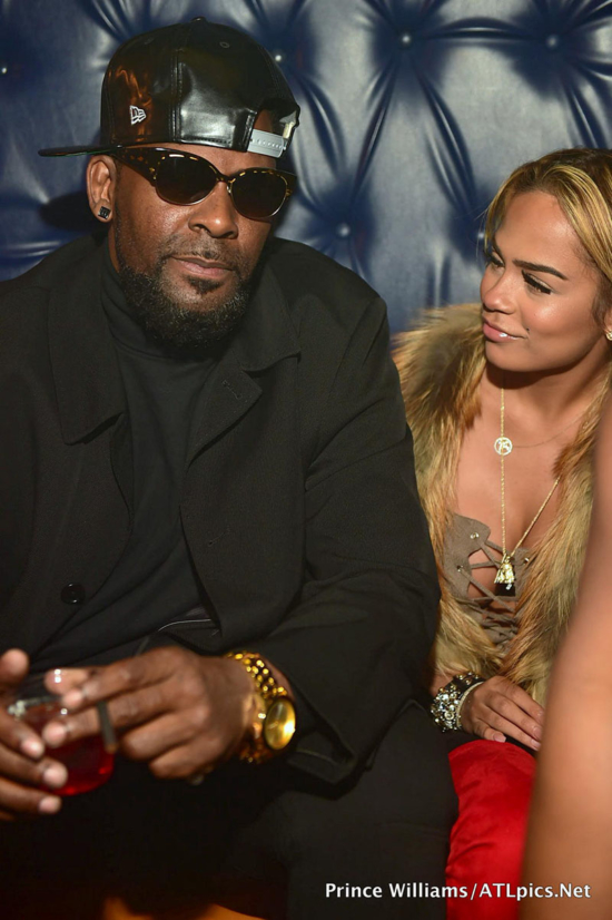 Pics R Kelly And Girlfriend Halle Calhoun Jeezy Ming Lee At Amora 