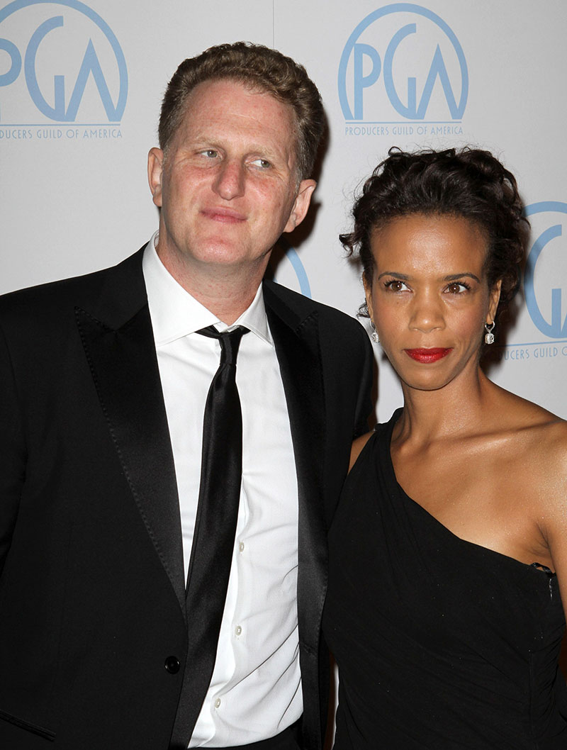 Michael Rapaport with wife Kebe Dunn