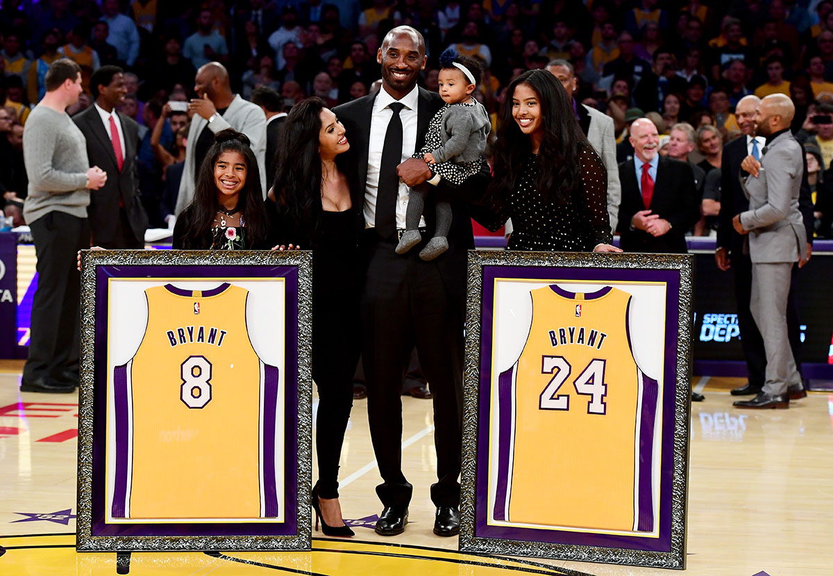 Stars Attend Retirement Ceremony for Both of Kobe Bryant’s Jerseys | Sandra Rose1200 x 831