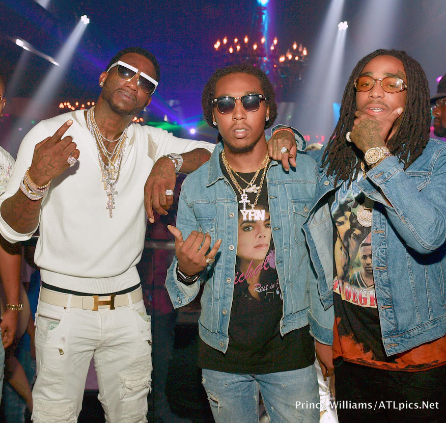 Gucci Mane Says He Gave Migos Rappers Takeoff and Quavo His Chains to Replace Their Fake Chains ...