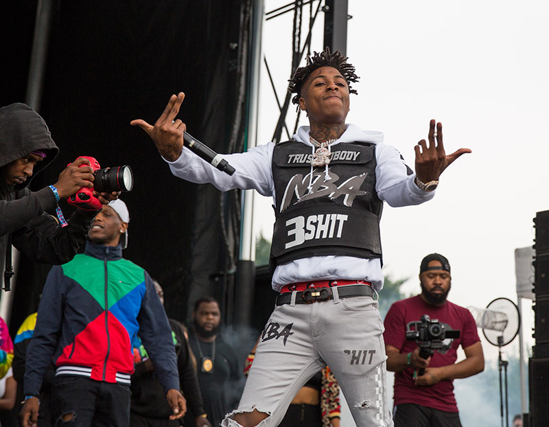 Rapper YoungBoy Never Broke Again performs onstage during JMBLYA at
