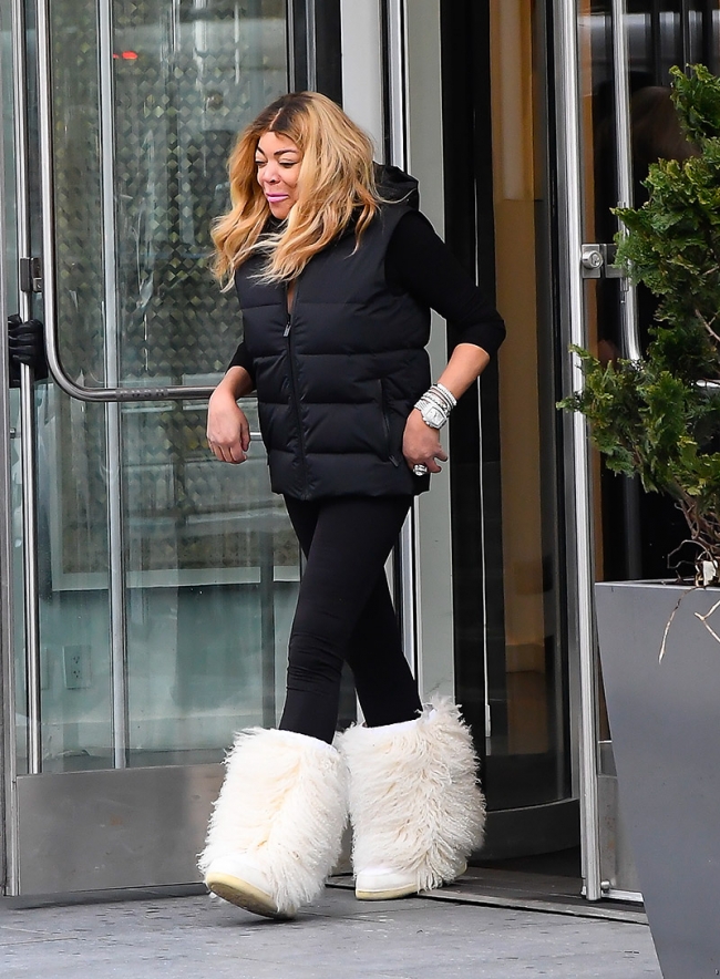 Wendy Williams Is Seen Walking In SoHo On February 27, 2020 In New York ...