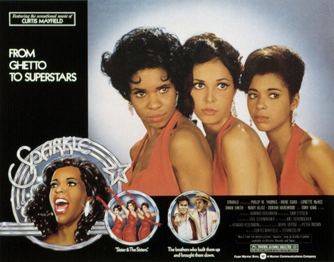 Sparkle Lobbycard Dwan Smith Lonette Mckee Irene Cara Photo