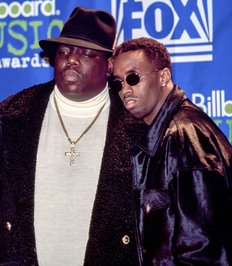 Rapper Notorious B I G Aka Biggie Smalls Christopher Wallace Joined