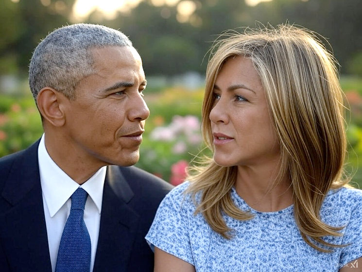 Barack Obama, Jennifer Aniston