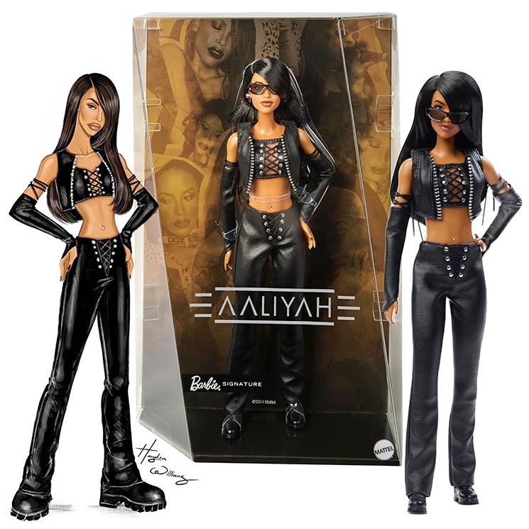 Aaliyah Barbie doll