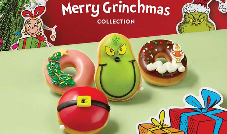 Krispy Kreme Grinchmas Collection