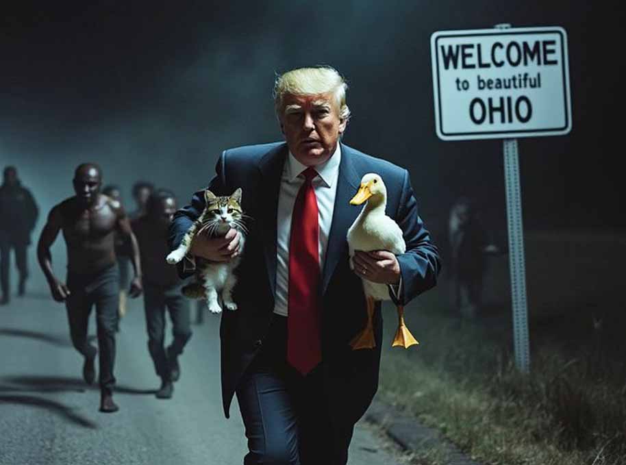 Here’s the story behind the viral Trump cat & duck memes – Sandra Rose