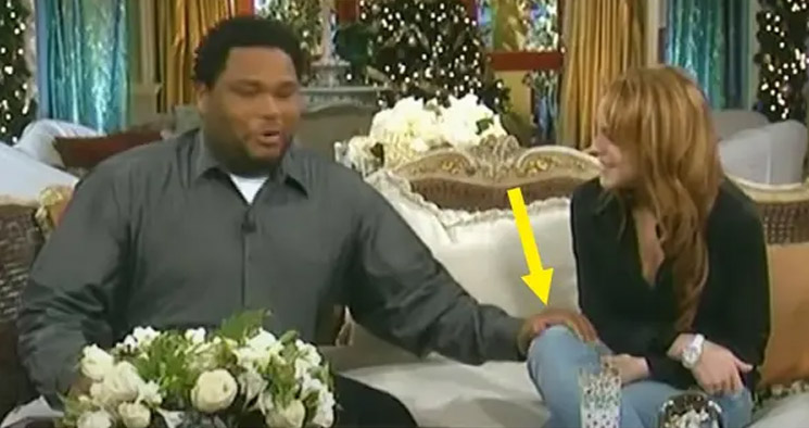 Photo of Anthony Anderson, Lindsay Lohan