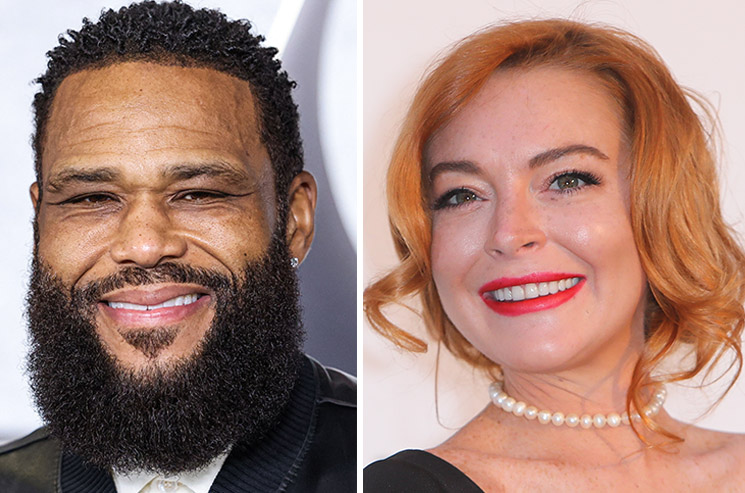 Photo of Anthony Anderson, Lindsay Lohan