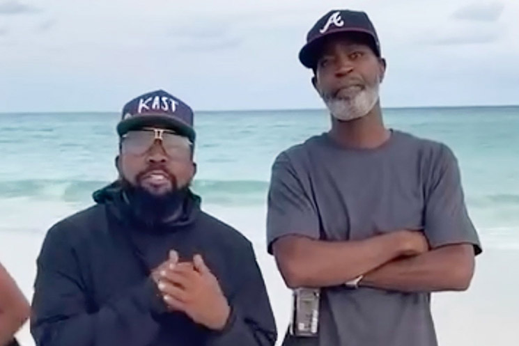 Photo of Big Boi and Remoin Thomas Patton Sr