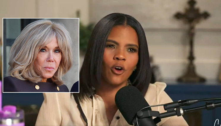 Photo of Candace Owens, Brigitte Macron