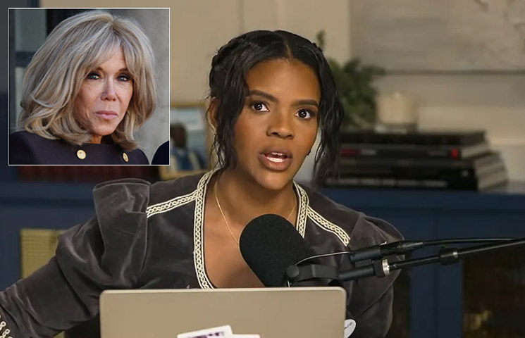 Photo of Candace Owens, Brigitte Macron