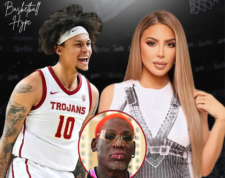 Photo of Dennis Rodman Jr, Larsa Pippen