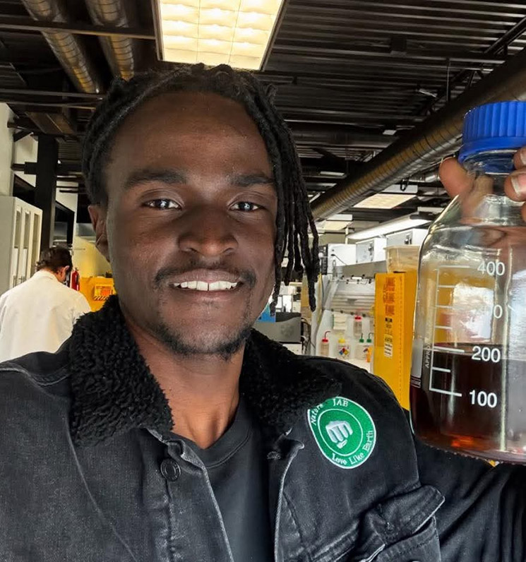 Photo of inventor Julian Brown