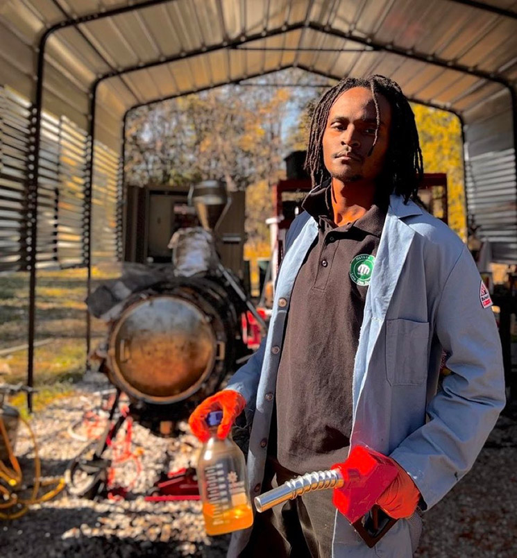 Photo of inventor Julian Brown