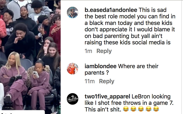 Photo of comments
