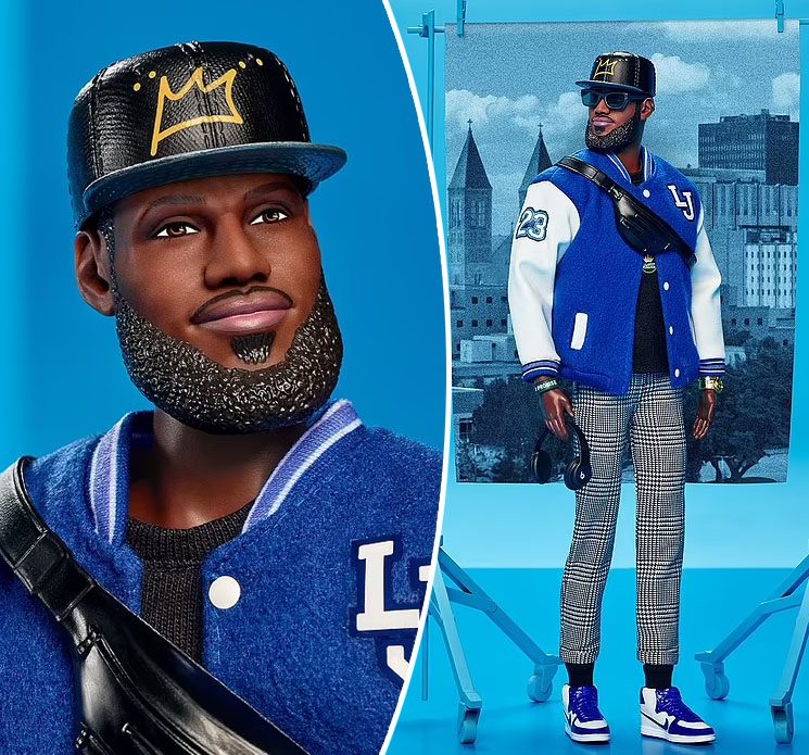 Photo of LeBron James Ken Doll