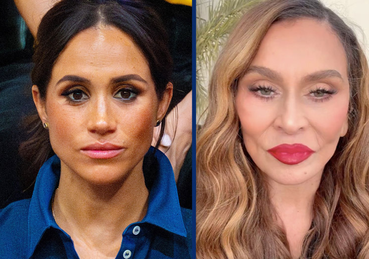 Photo of Meghan Markle, Tina Knowles