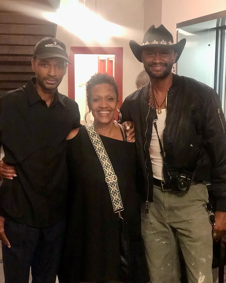 Photo of Niko, Julie and Brian Jr