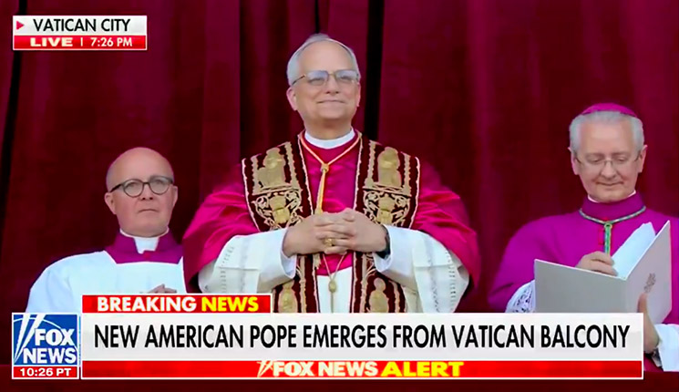 Photo of Pope Leo at the Vatican
