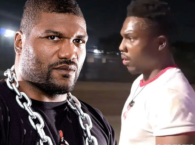 Photo of Rampage Jackson and Raja Jackson