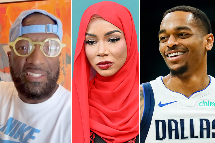 Photo of Rickey Smiley, Brittany Renner, PJ Washington