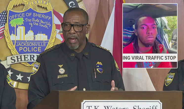 Photo of Sheriff T.K. Waters, Anthony McNeil