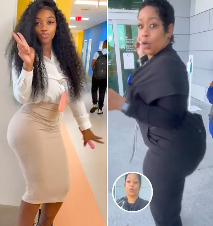 Photo of nurse and teacher