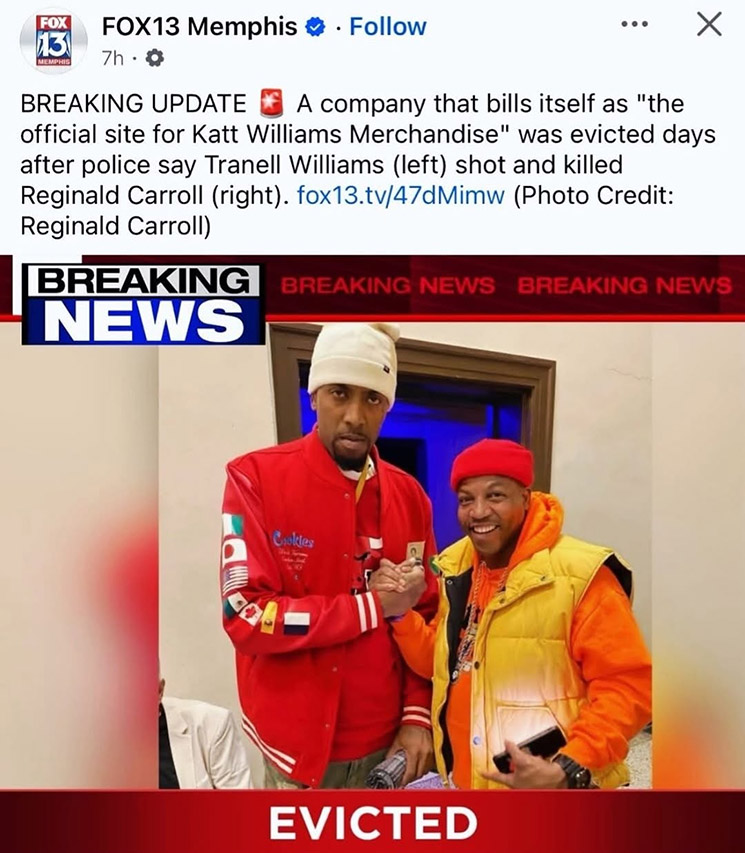 Photo of Tranell Williams, Reggie Carroll