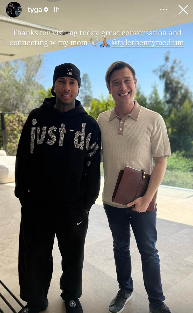 Photo of rapper Tyga, Tyler Henry
