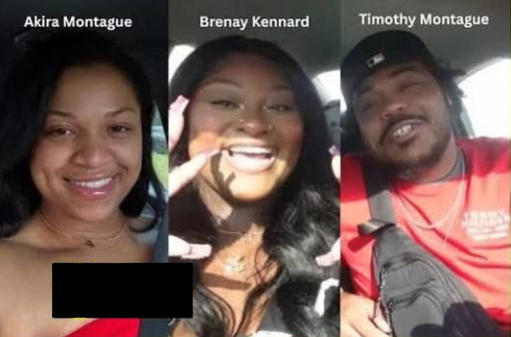 Photo of Akira Montague, Brenay Kennard, Tim Montague