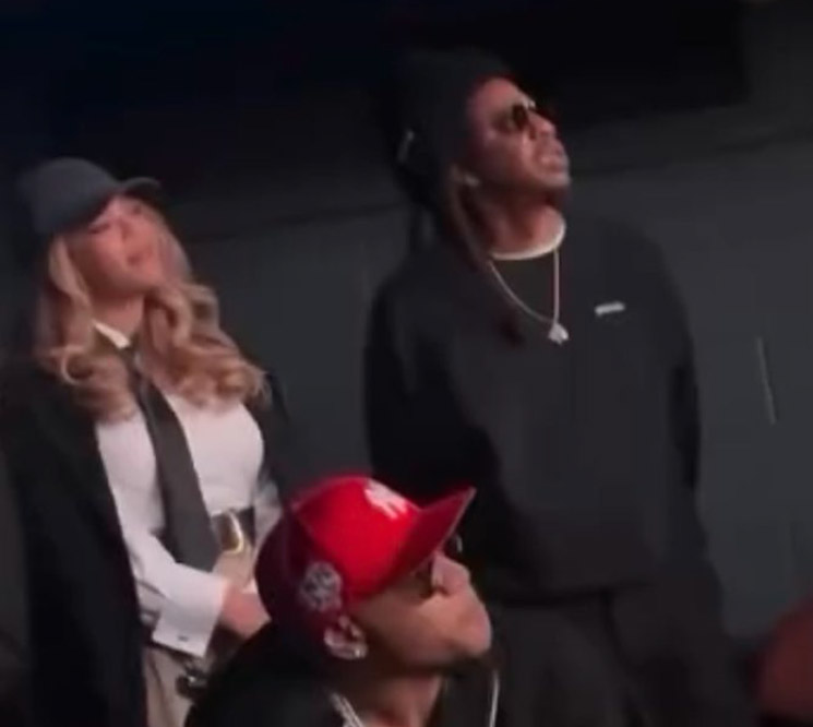 Photo of Beyonce and Jay-Z at The Boy is Mine tout