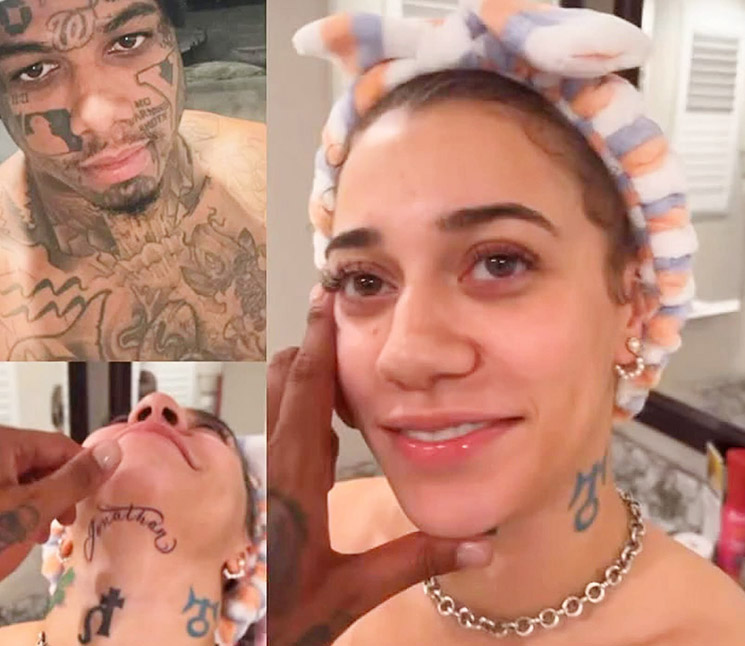 Photo of Blueface and Nevaeh Akira