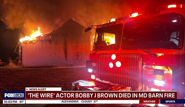 Photo of Bobby J. Brown dies in barn fire