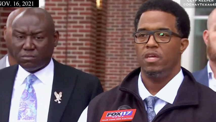 Photo of Ben Crump, Brian Cole Sr