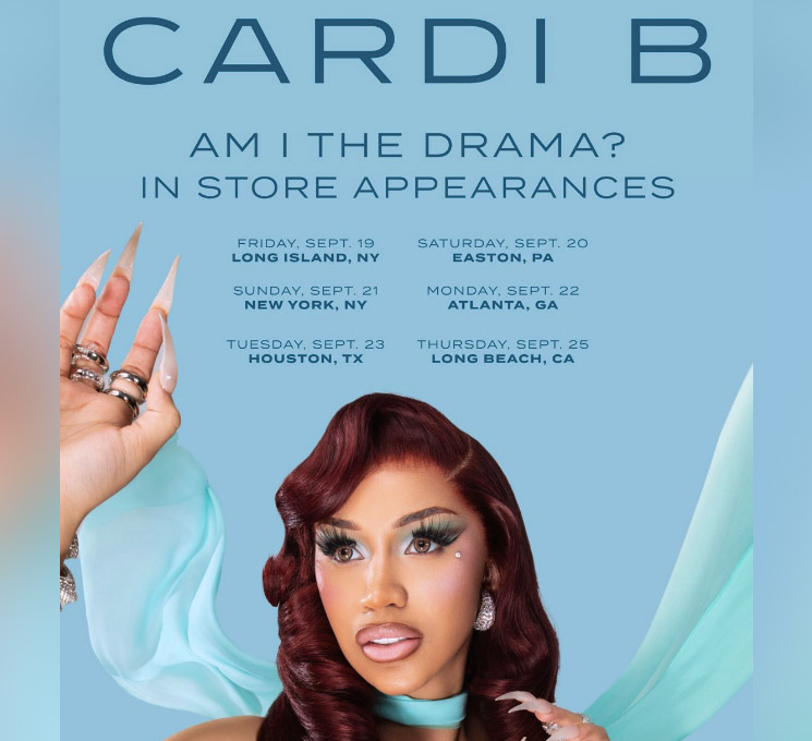 Photo of Cardi B's in-stores