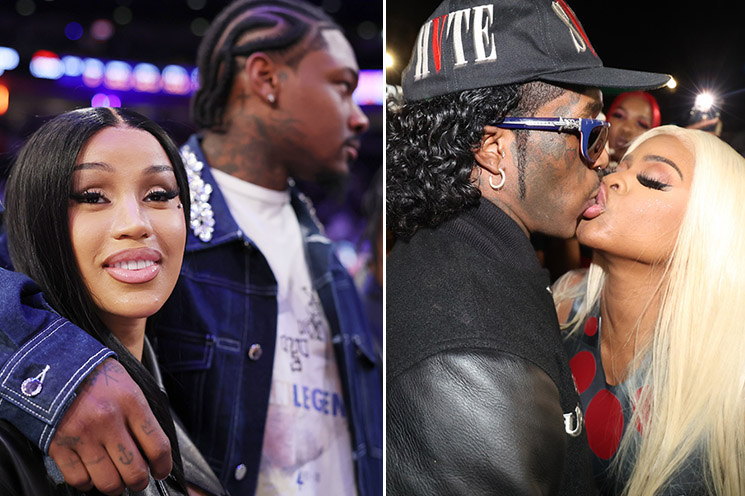 Photo of Cardi B, Stefon Diggs, Lil Uzi, JT