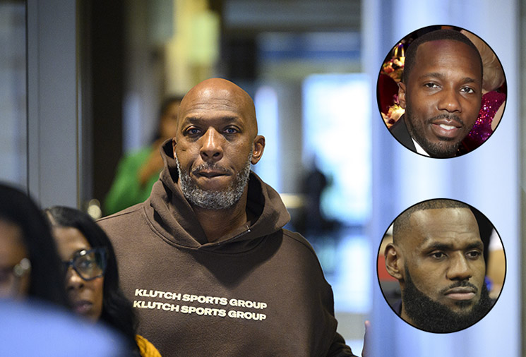 Photo of Chauncey Billups, LeBron James, Rich Paul