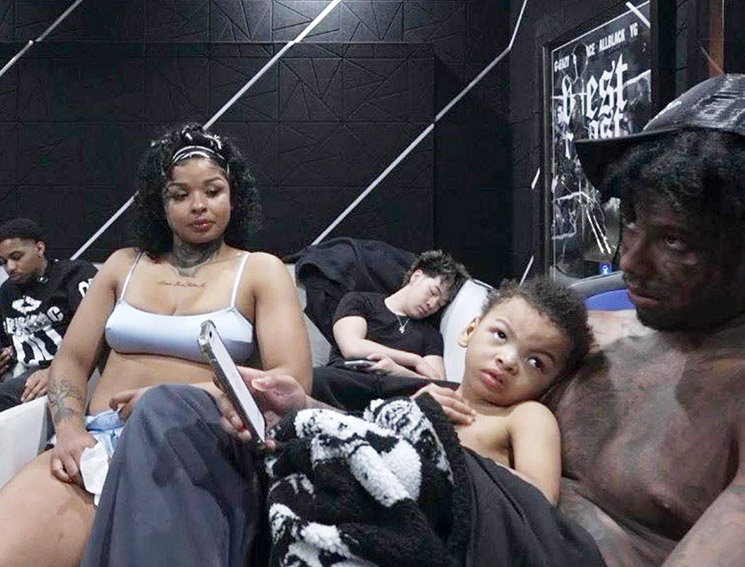 Photo of Chrisean Rock, Chrisean Jr, Blueface