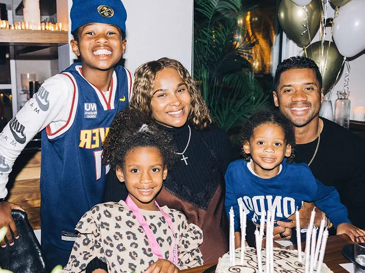 Photo of Ciara, Russell Wilson