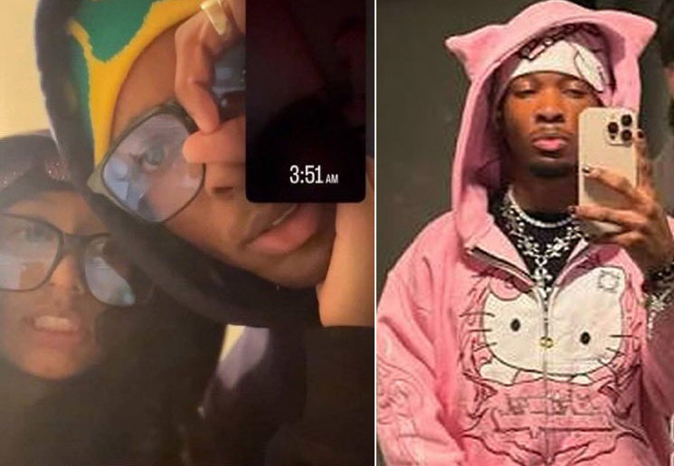 Photo of D4vd, Celeste Rivas