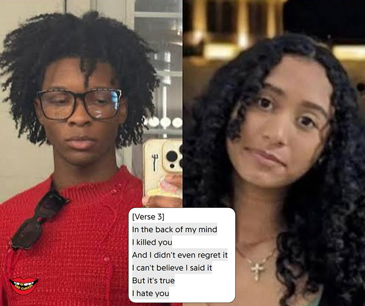 Photo of D4vd and Celeste Rivas