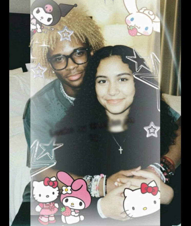 Photo of singer D4vd, Celeste Rivas