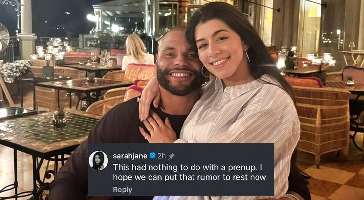 Photo of Dak Prescott, Sarah Jane Ramos