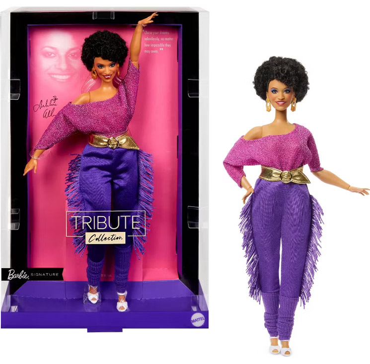 Photo of Debbie Allen Barbie doll