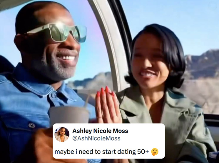 Photo of Deion Sanders, Karrueche Tran