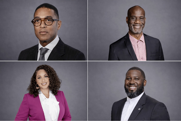 Photo of Don Lemon, Georgia Fort, Trahern Jeen Crews, Jamael Lydell Lundy