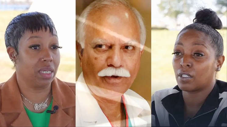 Photo of Shantel Boone, Javaid Perwaiz, Niki Murray